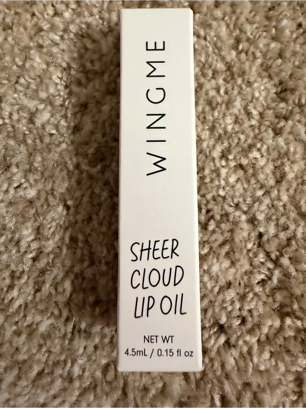 Wingme Sheer Cloud Lip Oil – Bisou – NIB